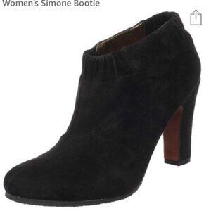 Sam Edelman Black Suede Simone Ankle Boots Size 9M‎